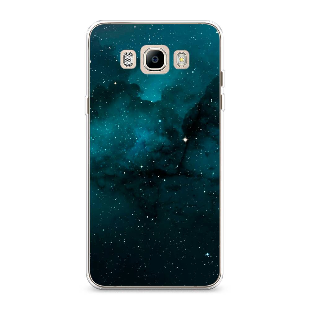 

Чехол на Samsung Galaxy J7 2016 "Синий космос", 23050-2