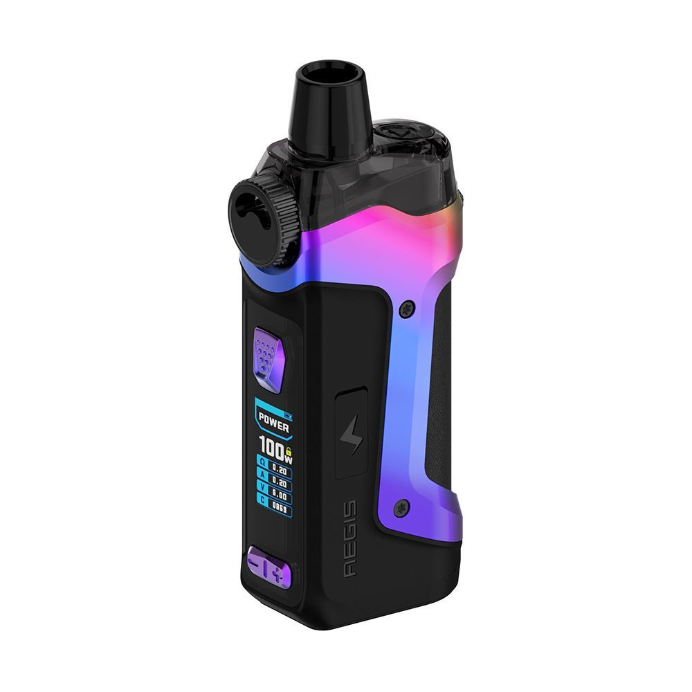 фото Geekvape aegis boost pro pod mod kit, радужный geek vape