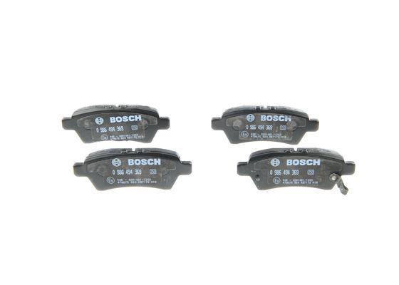 

Комплект тормозных колодок BOSCH 0986494369