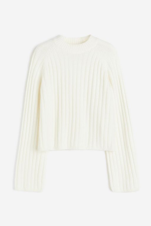 

Джемпер женский H&M 1183777 белый L, 1183777