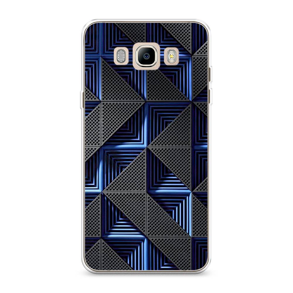 

Чехол на Samsung Galaxy J7 2016 "IBM", Серый;синий, 23050-3