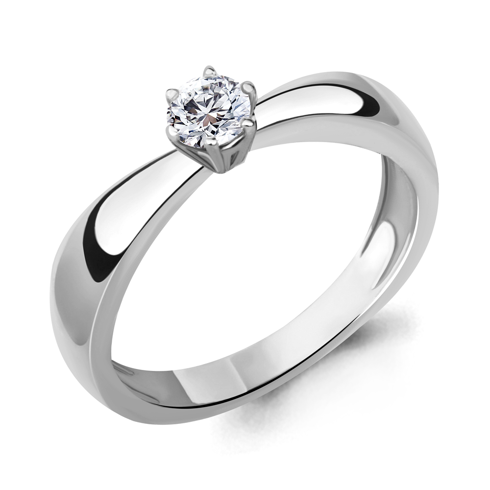 

Кольцо из серебра с фианитом Aquamarine Aquamarine 63230_925_р р. 18,5, 63230_925_р
