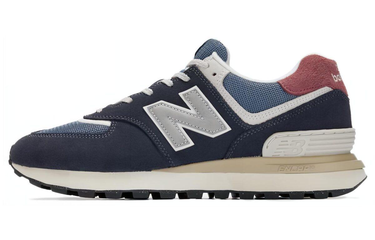 

Кроссовки унисекс New Balance NB 574 Lg синие 42.5 EU, Синий, NB 574 Lg