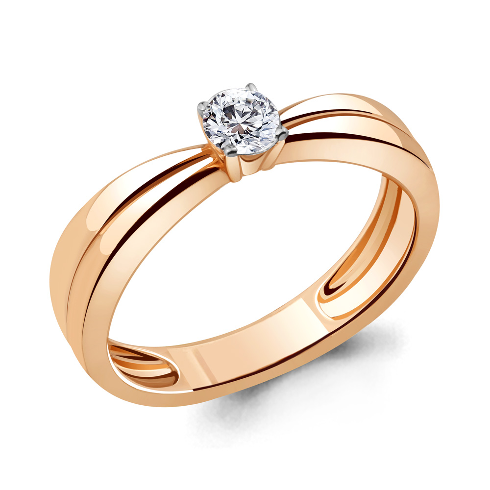 

Кольцо из серебра с фианитом Aquamarine Aquamarine 63229_925_з р. 17, 63229_925_з