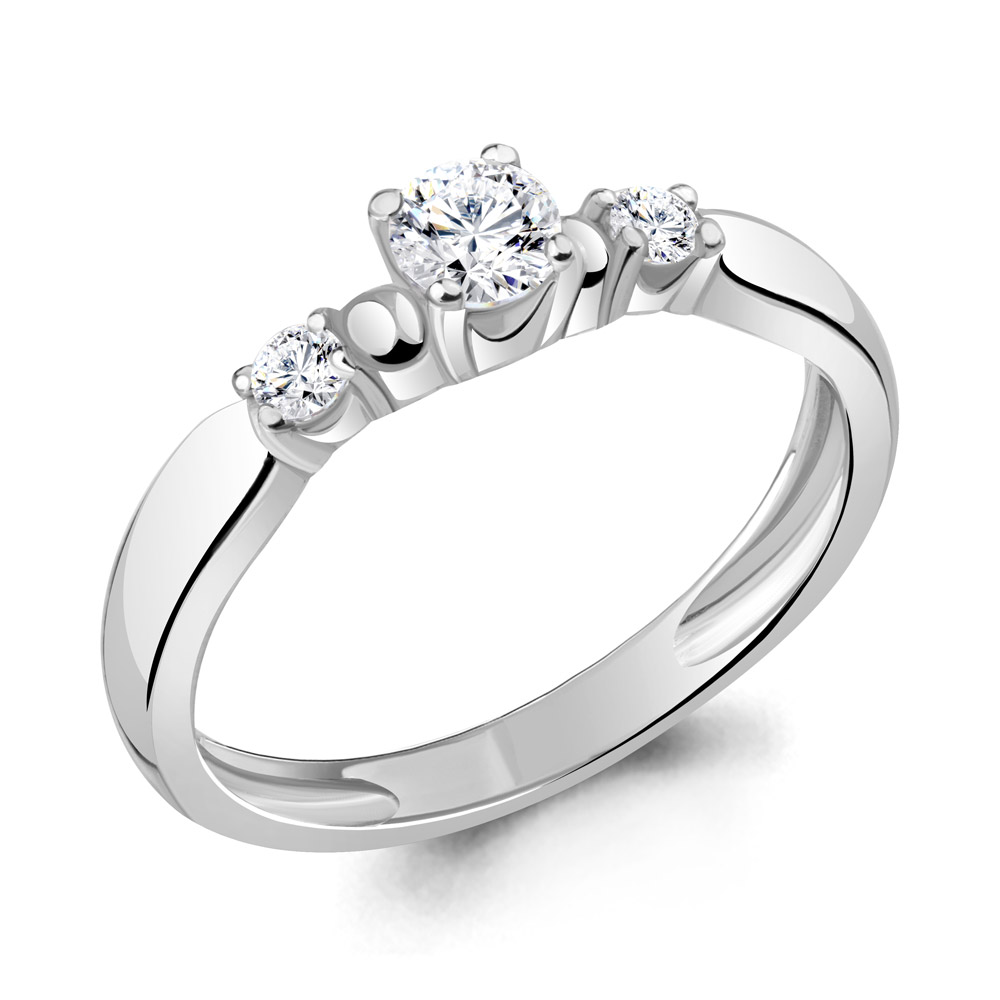 

Кольцо из серебра с фианитом Aquamarine Aquamarine 632261_925_р р. 16,5, 632261_925_р