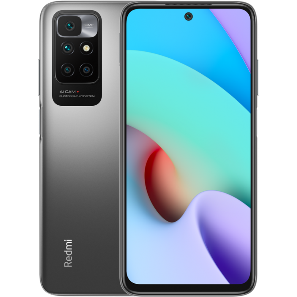 

Смартфон Xiaomi Redmi 10 2022 4/64GB Carbon Gray, Redmi 10 2022