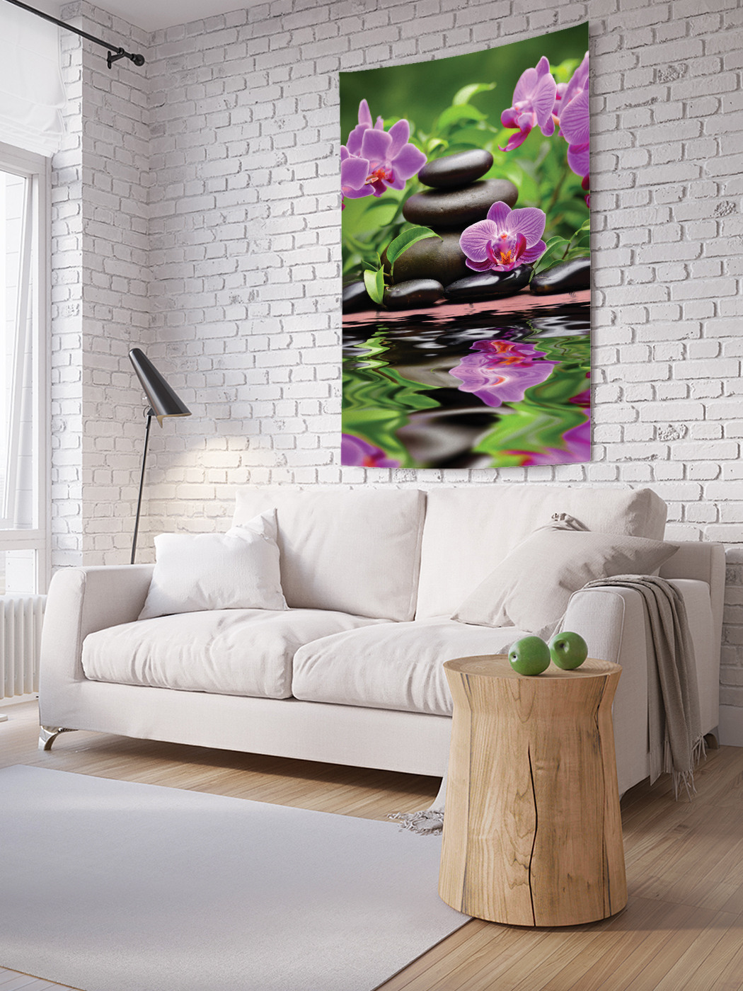 

Вертикальное фотопанно на стену JoyArty Красивые орхидеи 150x200 см, Красивые орхидеи