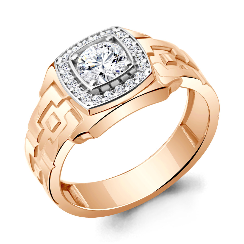 

Кольцо из серебра с фианитом Aquamarine Aquamarine 63217А_925_з р. 19,5, 63217А_925_з