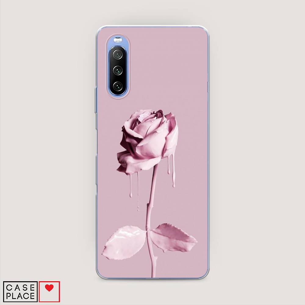 

Чехол Awog на Sony Xperia 10 III "Роза в краске", Разноцветный, 54950-8
