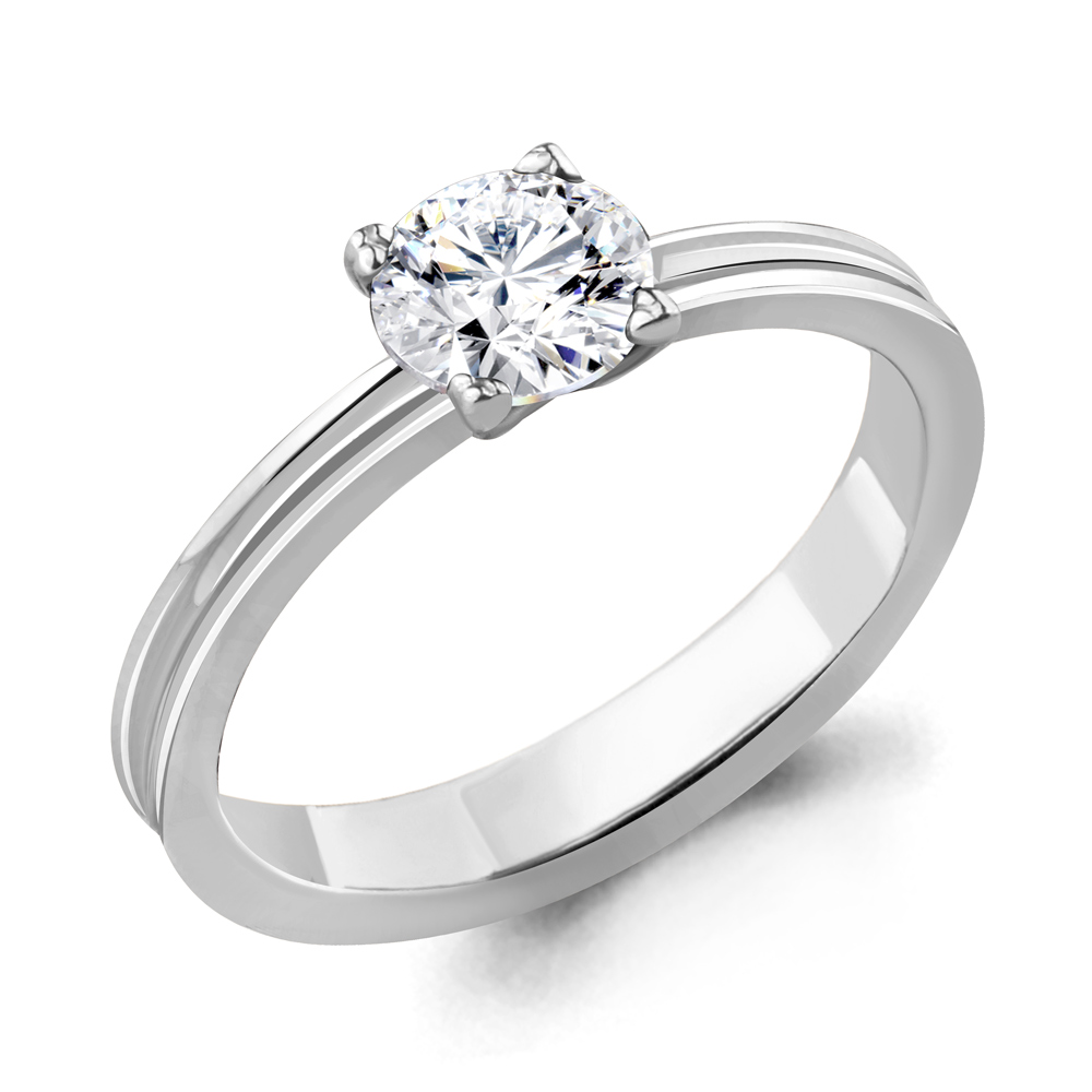 

Кольцо из серебра с фианитом Aquamarine Aquamarine 632091_925_р р. 17, 632091_925_р