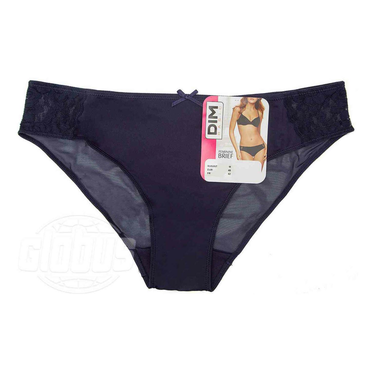 

Трусы женские Dim Basic фиолетовые M