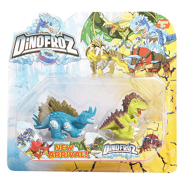 фото Фигурка shenzhen toys dinofroz 61499 2 шт