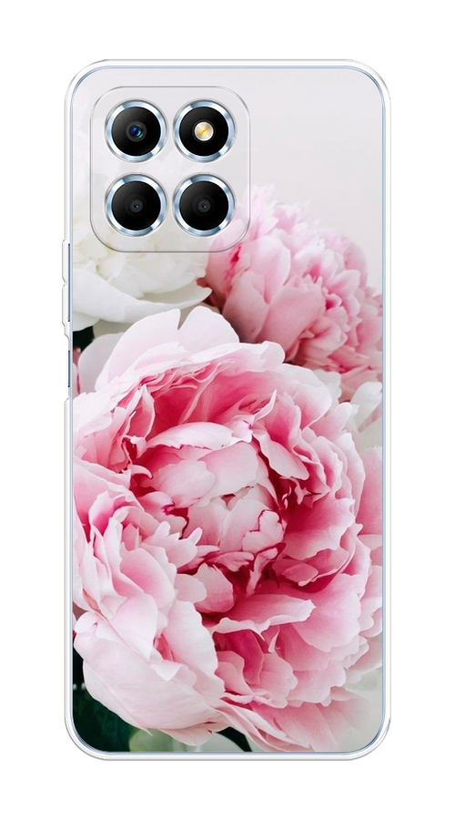 

Чехол на Honor X6 "Розовые и белые пионы", Розовый;белый, 6109550-2