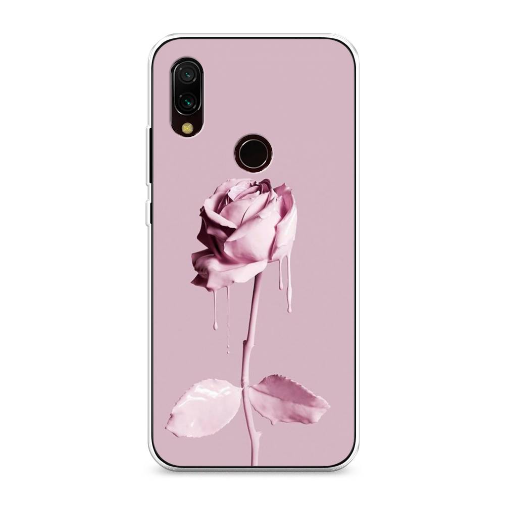 

Чехол Awog на Xiaomi Redmi 7 "Роза в краске", Разноцветный, 35050-8