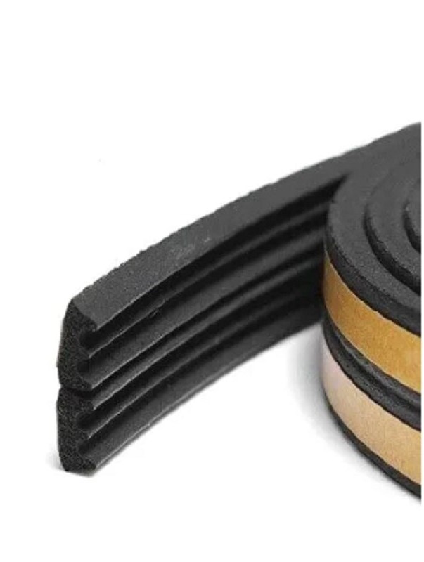 Уплотнитель самоклеящийся APECS E-9*4-BL (150м)