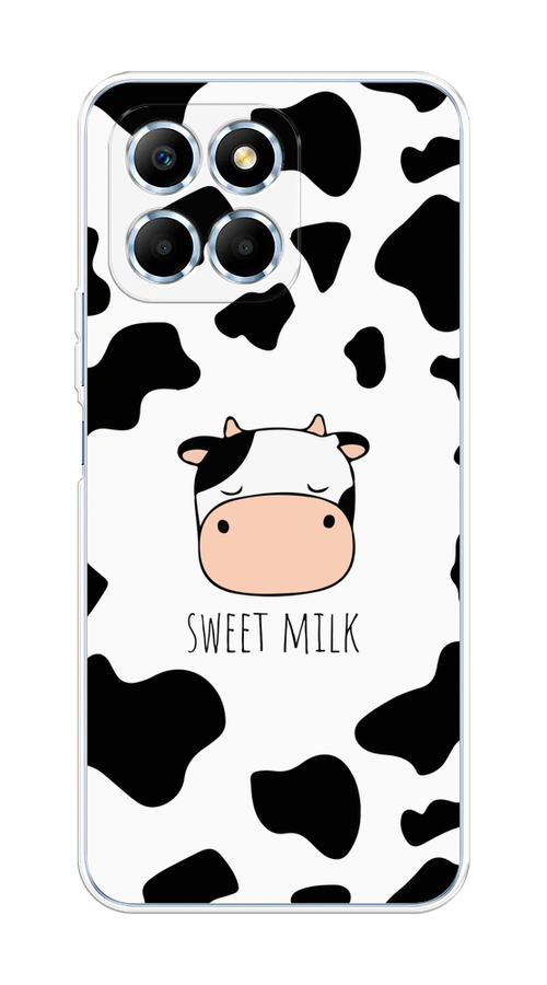 

Чехол на Honor X6 "Sweet milk", Розовый;белый;черный, 6109550-1
