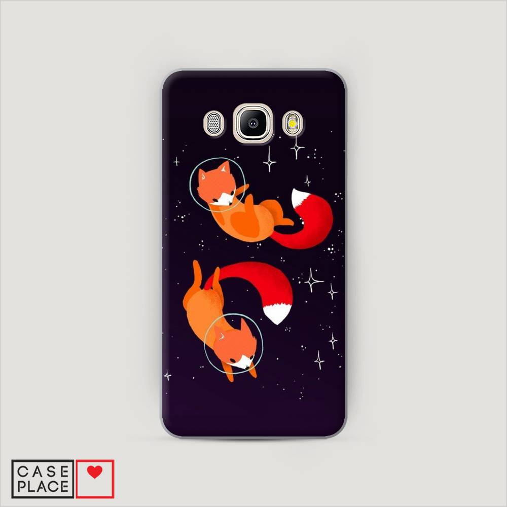 

Чехол Awog "Лисы космонавты" для Samsung Galaxy J7 2016, 23040-3