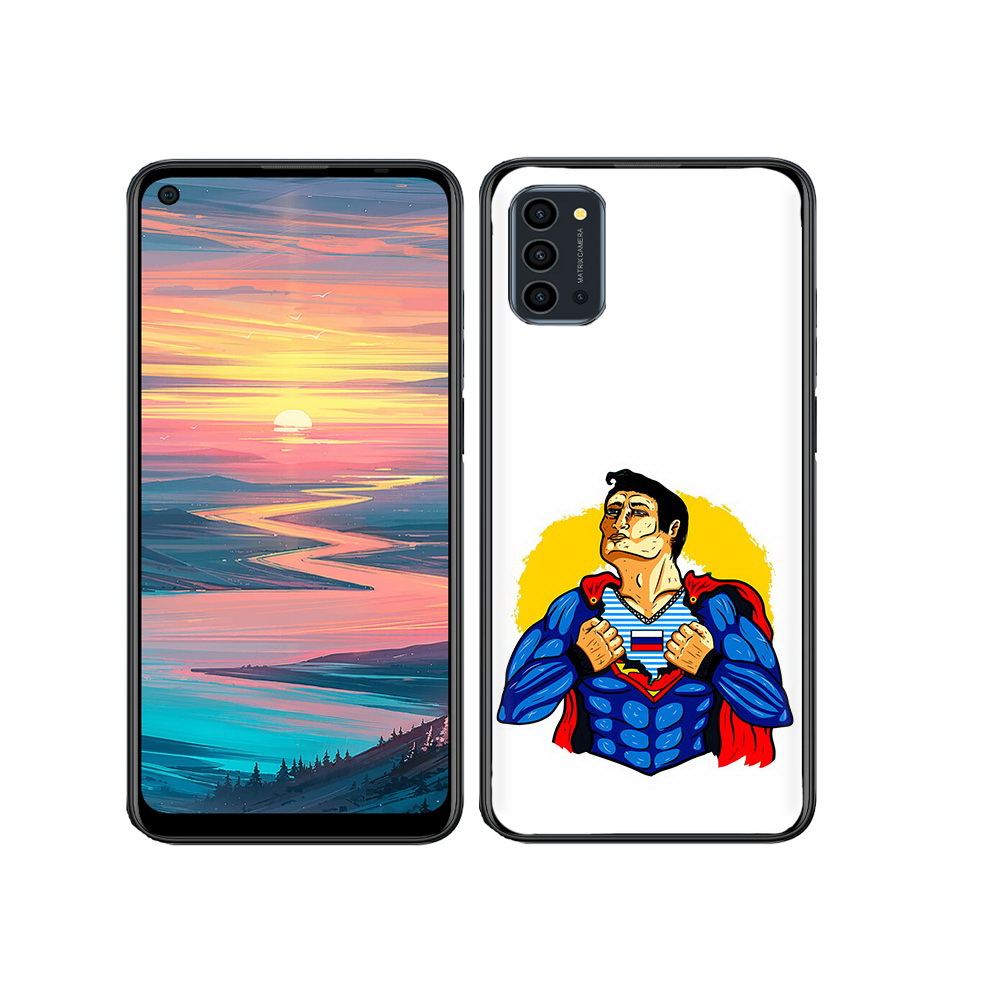 

Чехол MyPads Tocco для Oukitel K9 Pro русский супермен, Прозрачный, Tocco
