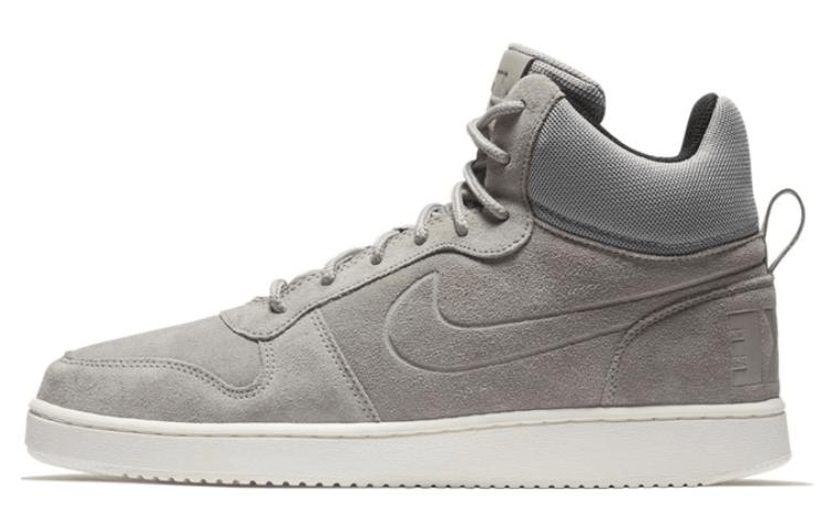 

Кеды унисекс Nike Court Borough серые 41 EU, Серый, Court Borough