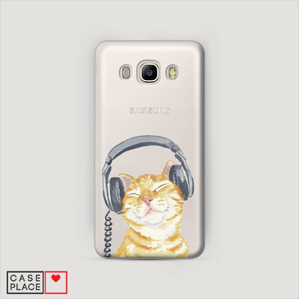 

Чехол Awog "Кот меломан" для Samsung Galaxy J7 2016