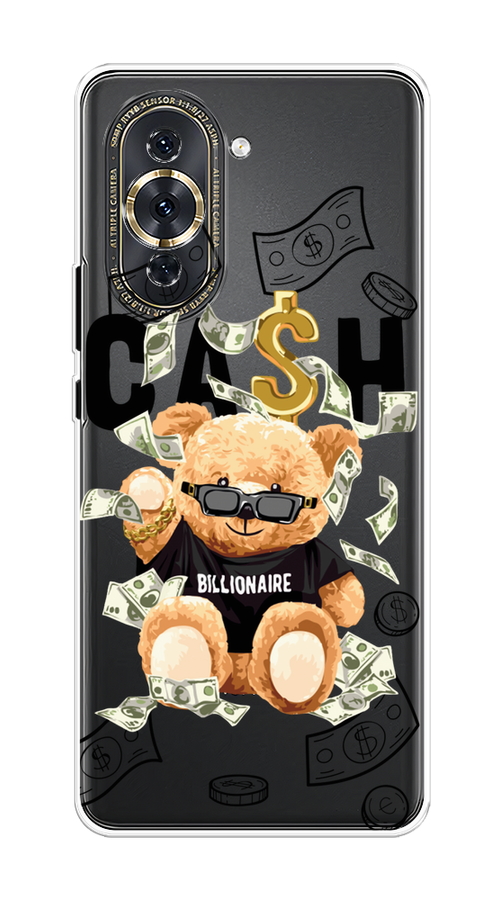 

Чехол на Huawei Nova 10 Pro "Big cash", Черный;серый;бежевый, 6109050-6