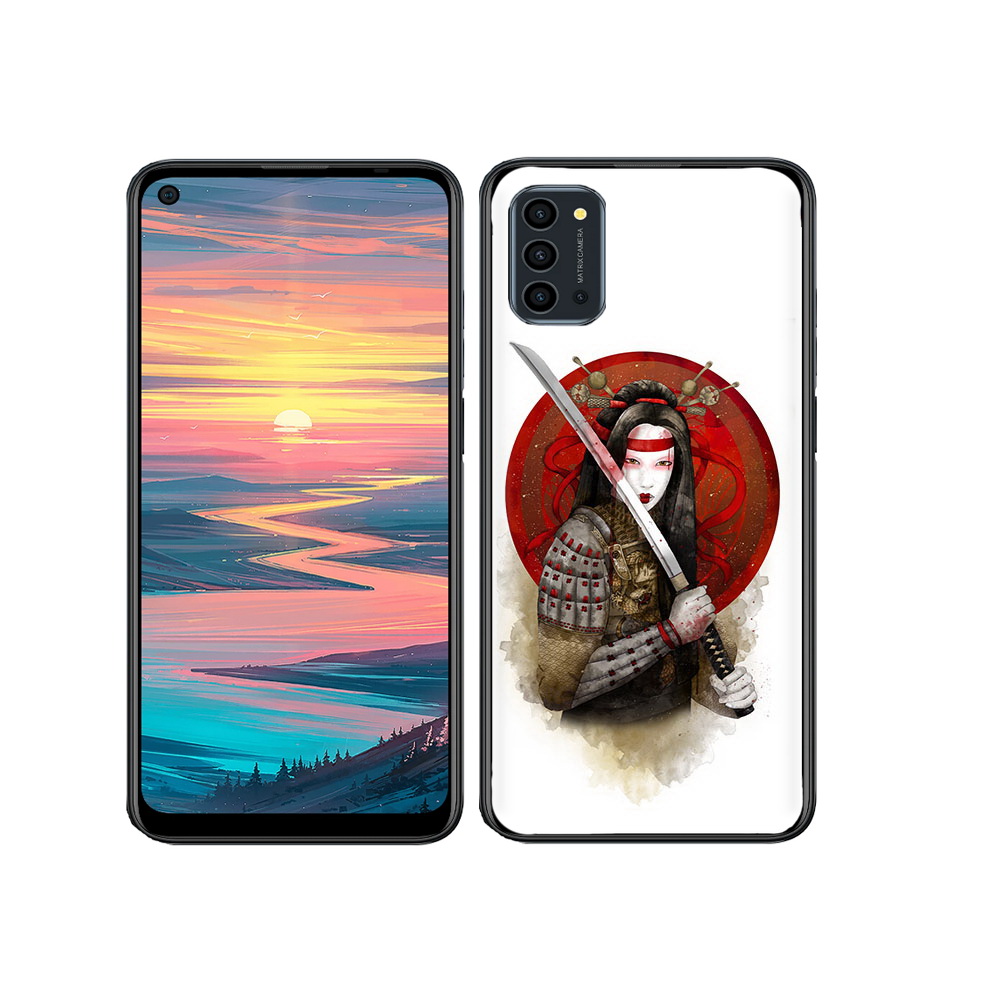 

Чехол MyPads Tocco для Oukitel K9 Pro рисованная девушка с катаной, Прозрачный, Tocco