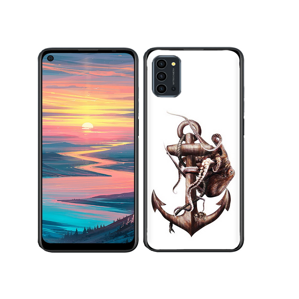 

Чехол MyPads Tocco для Oukitel K9 Pro ржавый якорь, Прозрачный, Tocco