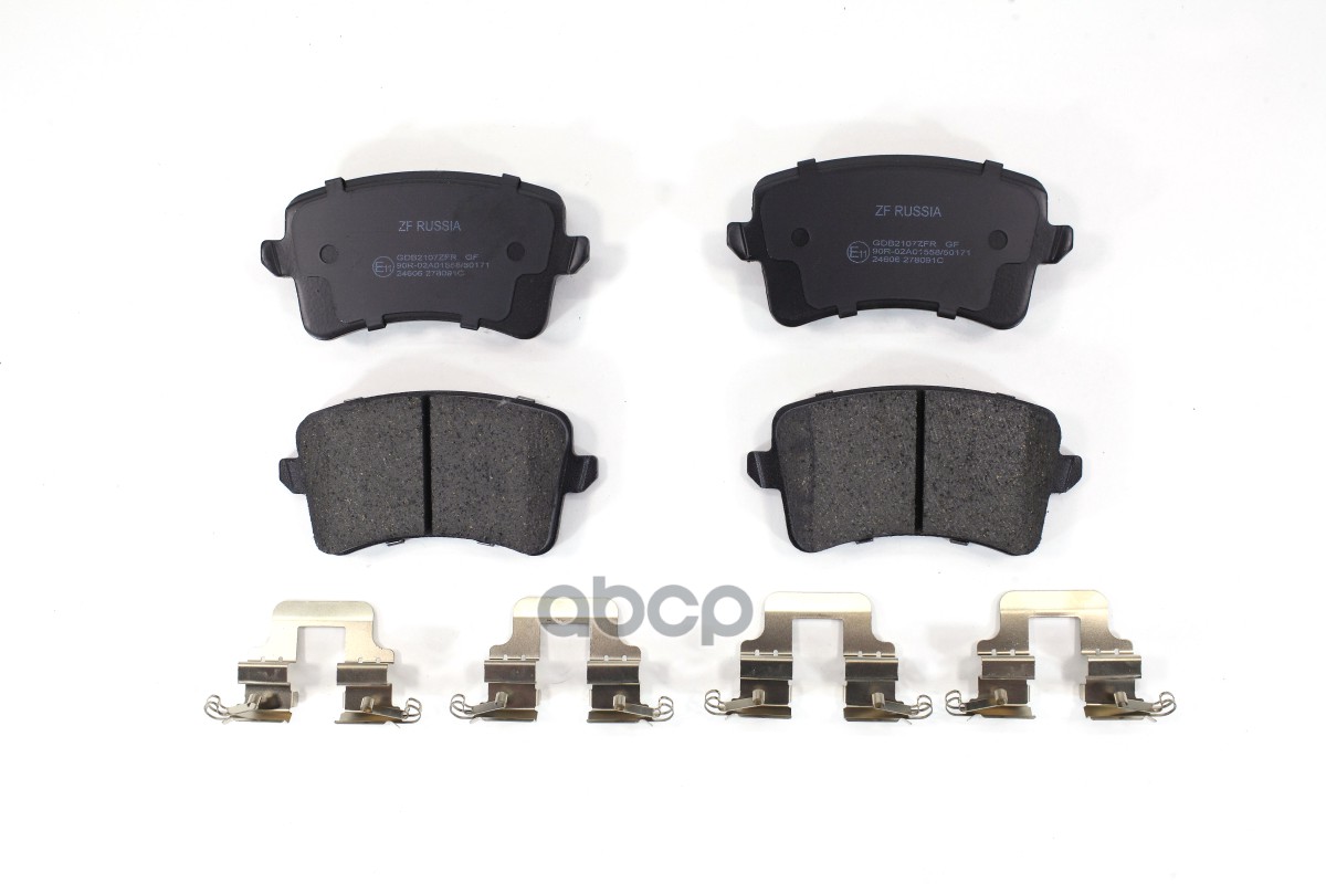 

Колодки Тормозные Audi A4/A5/Q5 1.8-3.2 07- Задние ZFR GDB2107ZFR