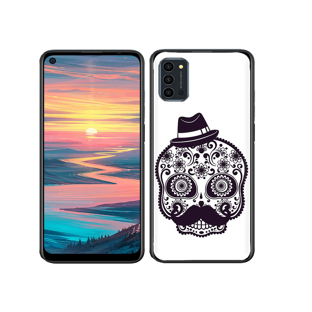 

Чехол MyPads Tocco для Oukitel K9 Pro разрисованный скелет, Прозрачный, Tocco