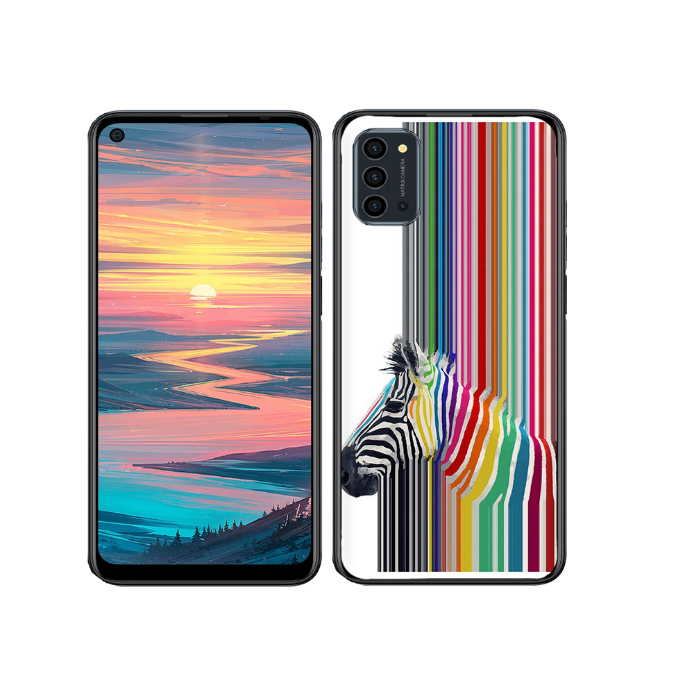 

Чехол MyPads Tocco для Oukitel K9 Pro радужная зебра, Прозрачный, Tocco