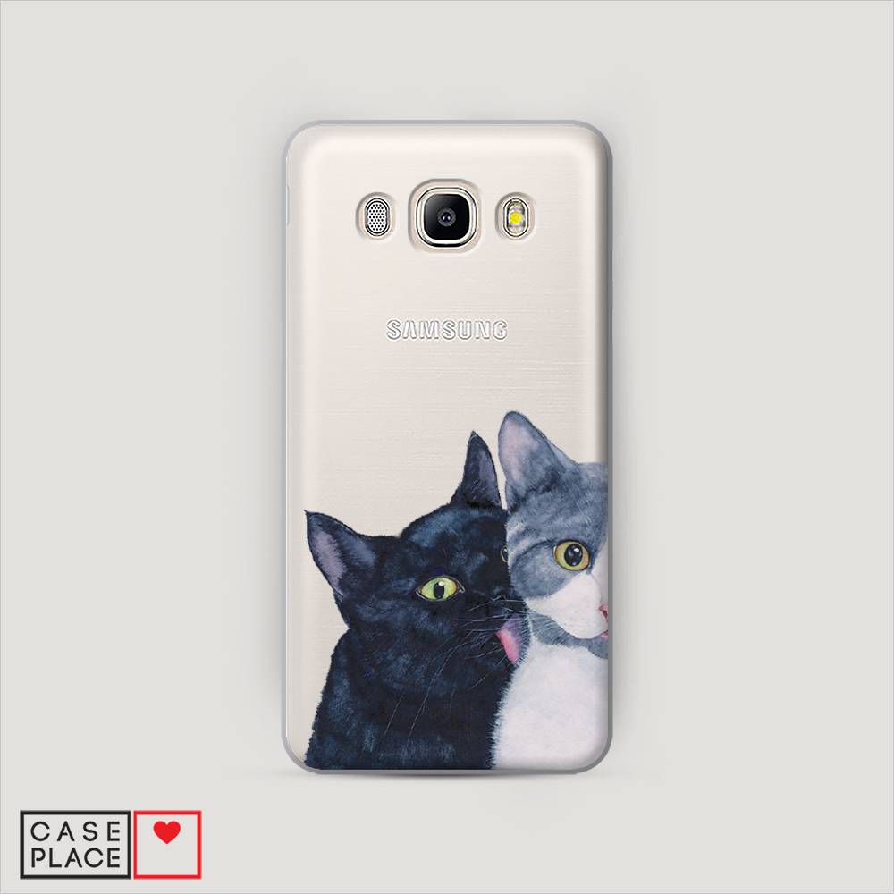 

Чехол Awog "Кошачья любовь" для Samsung Galaxy J7 2016