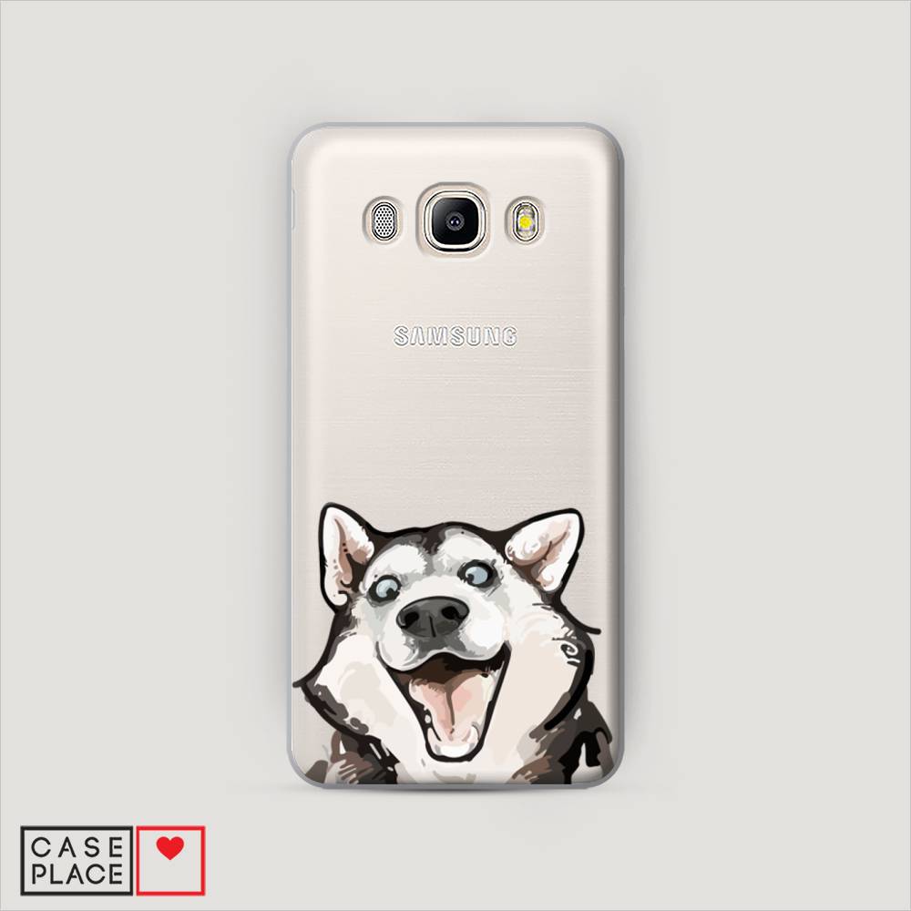 

Чехол Awog "Радостный хаски" для Samsung Galaxy J7 2016