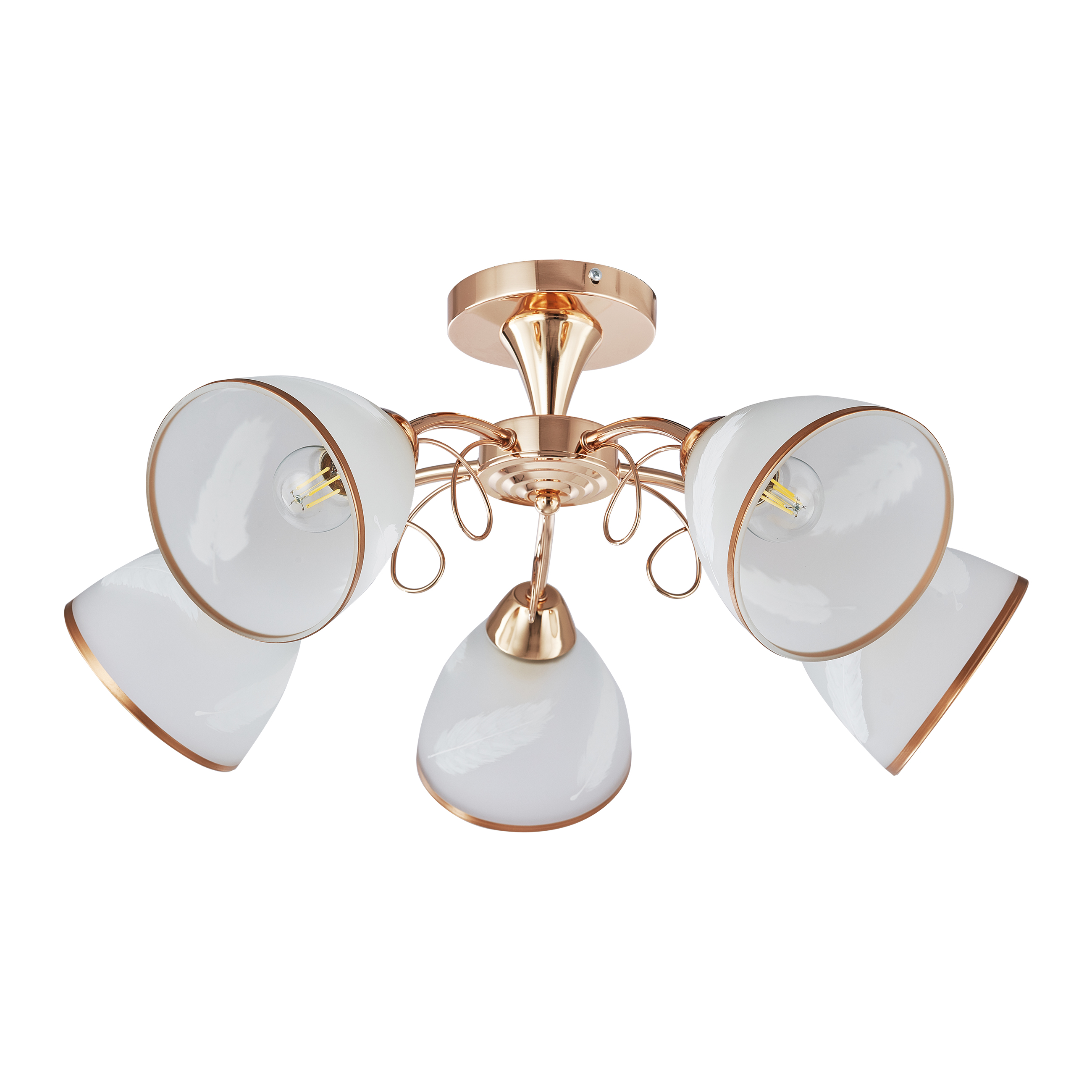 

Люстра потолочная Arte Perfetto Luce 3333.7807.5.FGD 5хE27х40W, 3333.7807.5.FGD