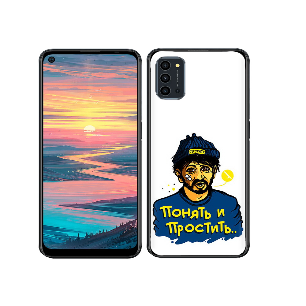 

Чехол MyPads Tocco для Oukitel K9 Pro понять и простить, Прозрачный, Tocco