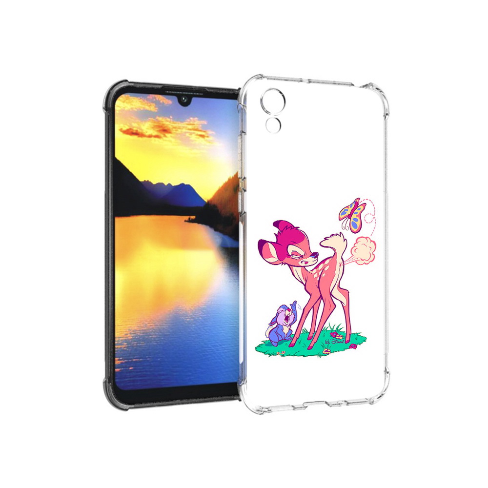 

Чехол MyPads Tocco для Huawei Y5 смешной олененок, Прозрачный, Tocco