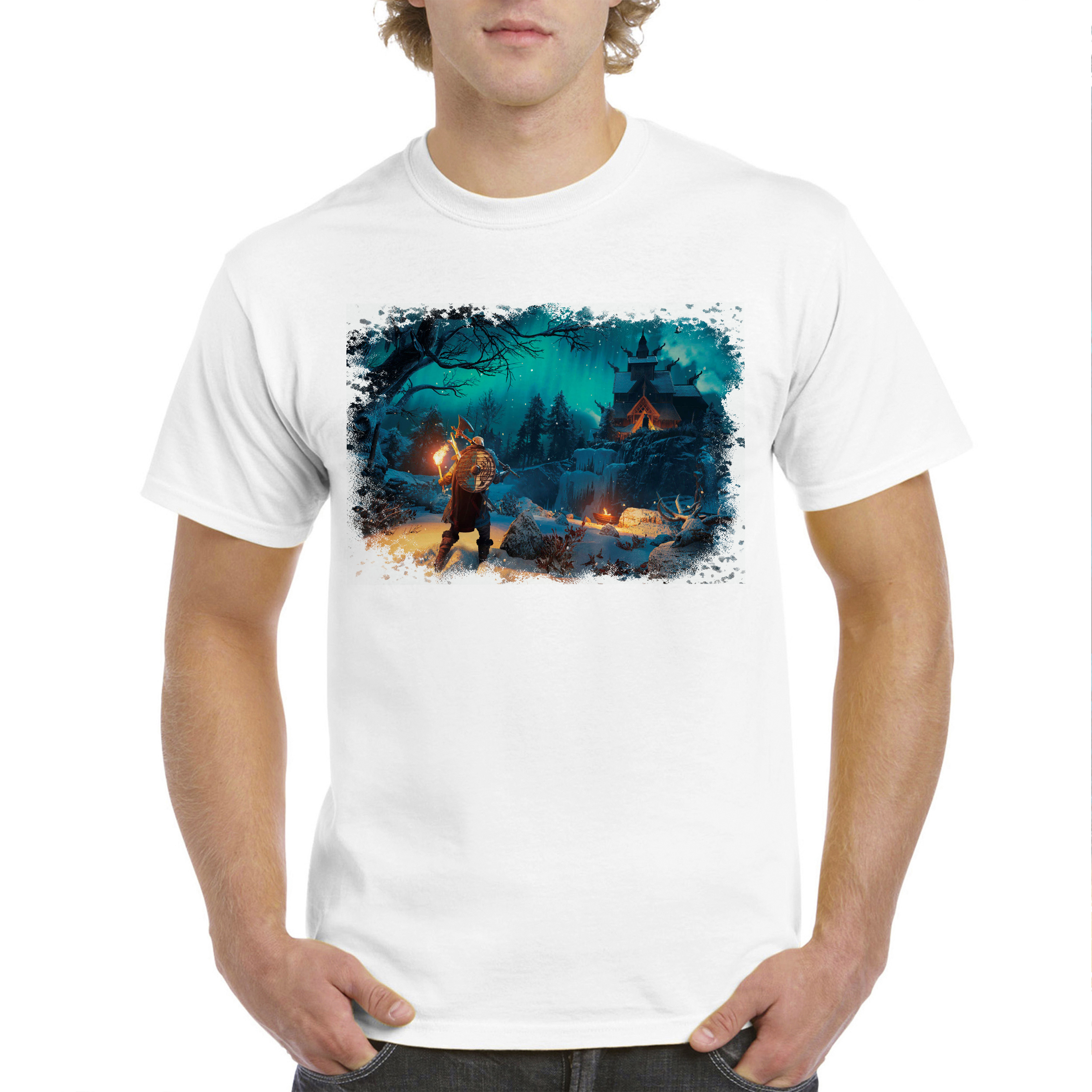 

Футболка унисекс CoolPodarok 4M041476 белая 64 RU, Белый, 4M041476