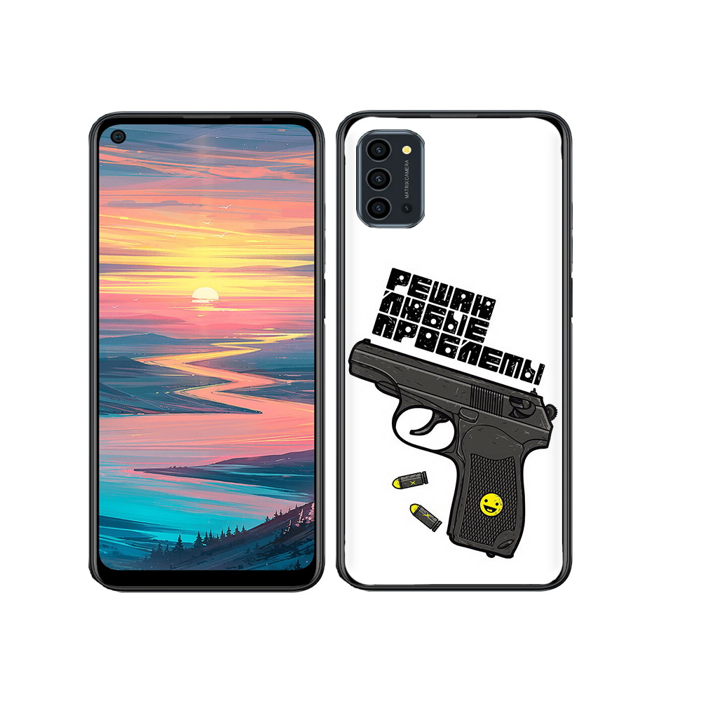 

Чехол MyPads Tocco для Oukitel K9 Pro пистолет против проблем, Прозрачный, Tocco