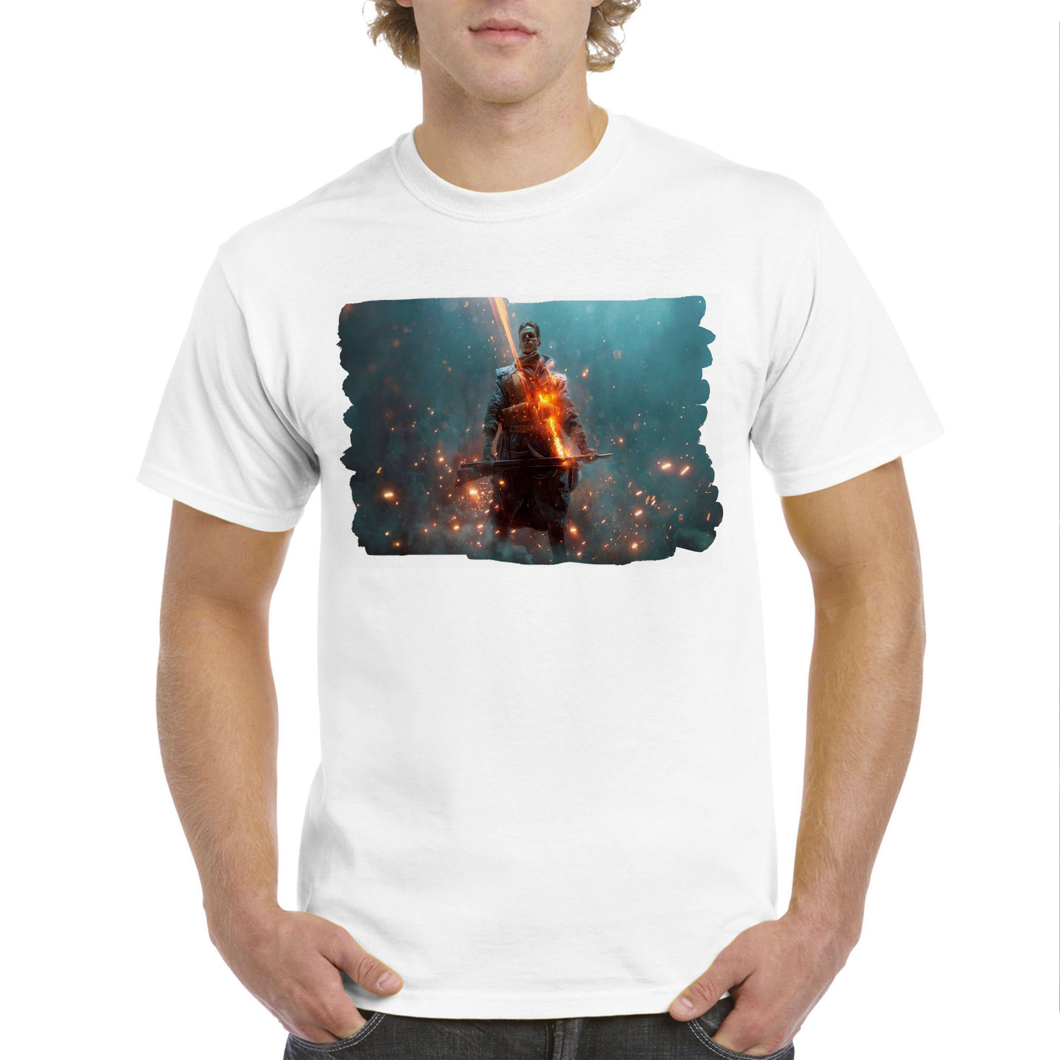 

Футболка унисекс CoolPodarok 4M041465 белая 64 RU, Белый, 4M041465