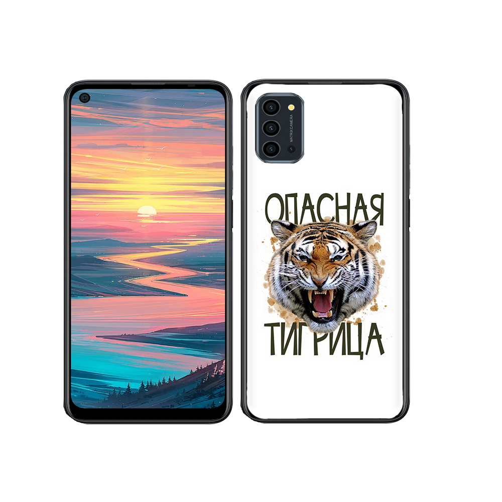 

Чехол MyPads Tocco для Oukitel K9 Pro опасная тигрица, Прозрачный, Tocco