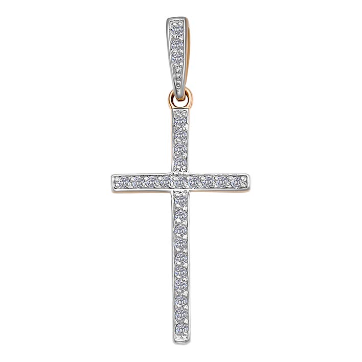 

Кулон из красного золота с бриллиантом Veronika KR112-2279BR, KR112-2279BR