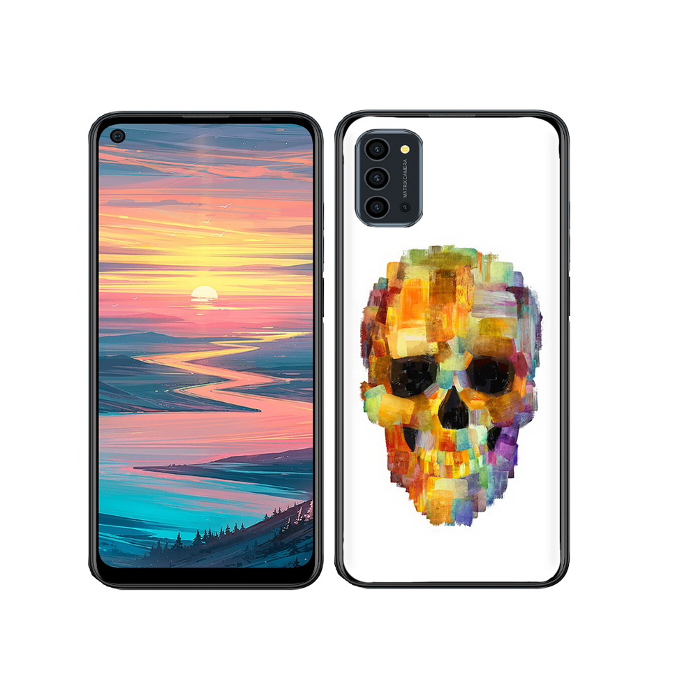 

Чехол MyPads Tocco для Oukitel K9 Pro нарисованный череп, Прозрачный, Tocco