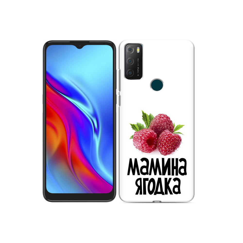 

Чехол MyPads Tocco для TCL 20e мамина ягодка, Прозрачный, Tocco
