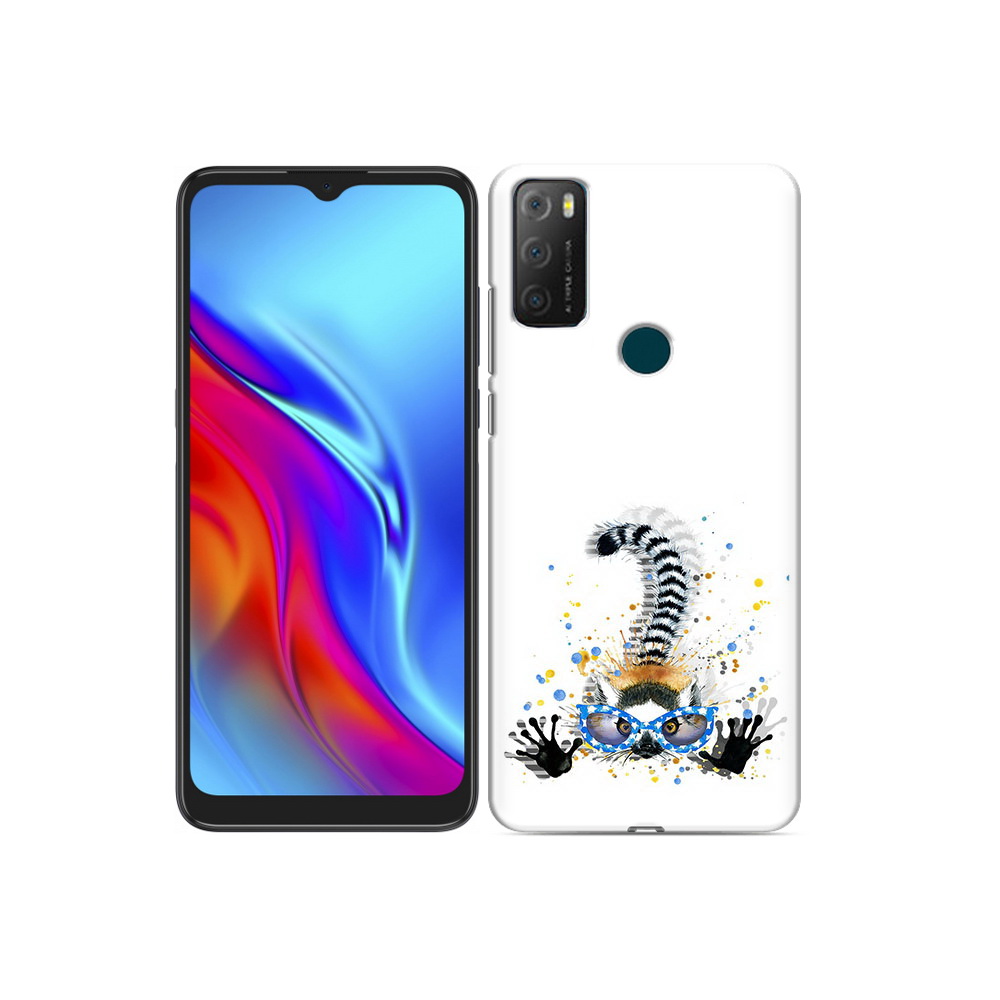 

Чехол MyPads Tocco для TCL 20e лямур, Прозрачный, Tocco