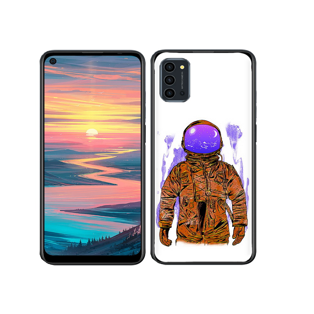 

Чехол MyPads Tocco для Oukitel K9 Pro нарисованный мужчина в скафандре, Прозрачный, Tocco