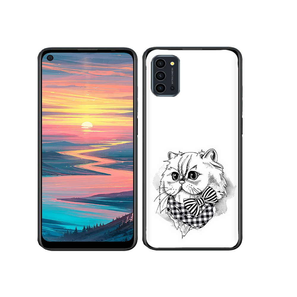 

Чехол MyPads Tocco для Oukitel K9 Pro нарисованная красивая кошечка, Прозрачный, Tocco