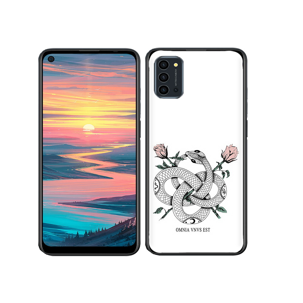 

Чехол MyPads Tocco для Oukitel K9 Pro нарисованная змея абстракция, Прозрачный, Tocco