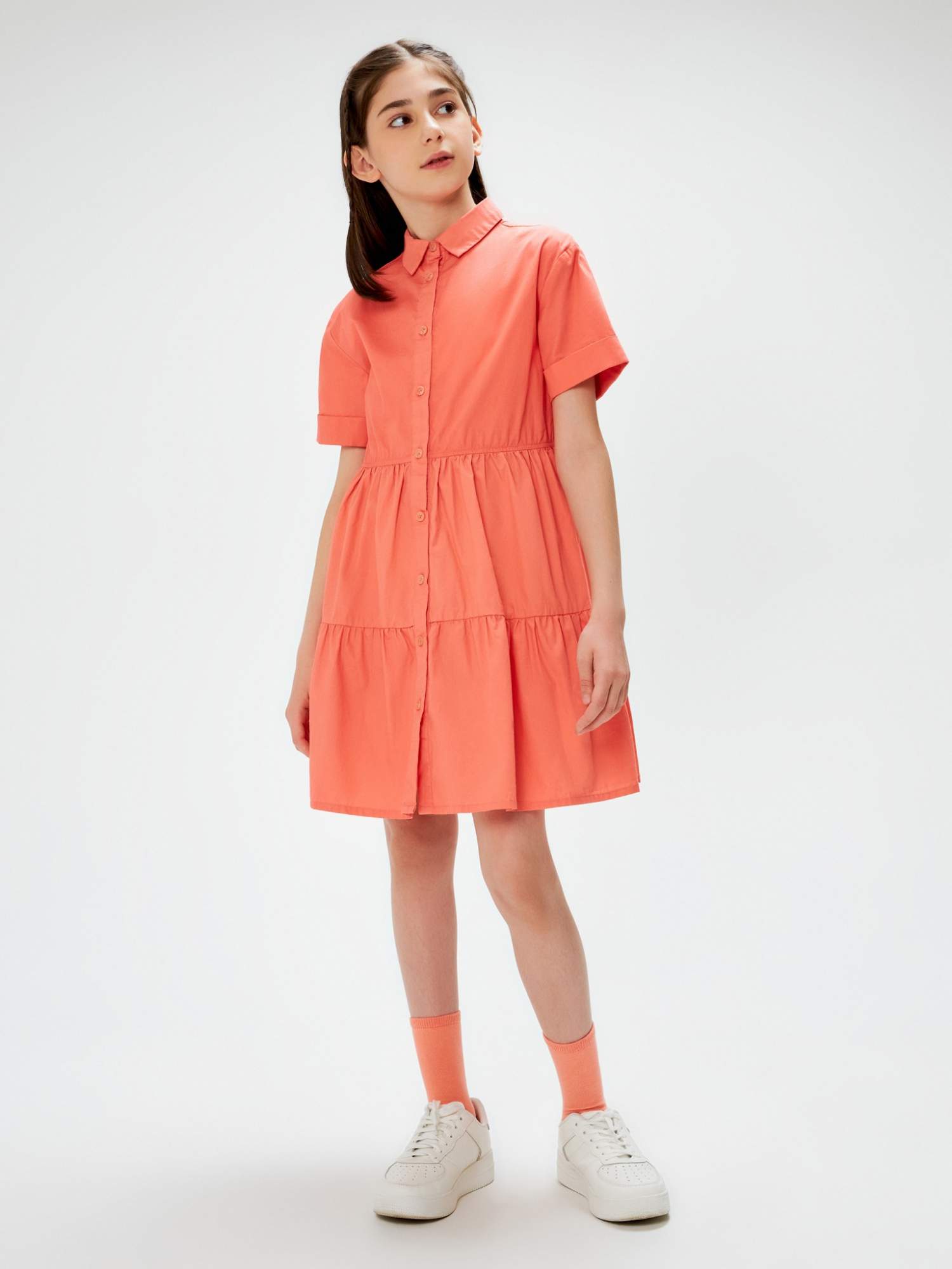 Платье детское Acoola 20210200654, розовый, 164