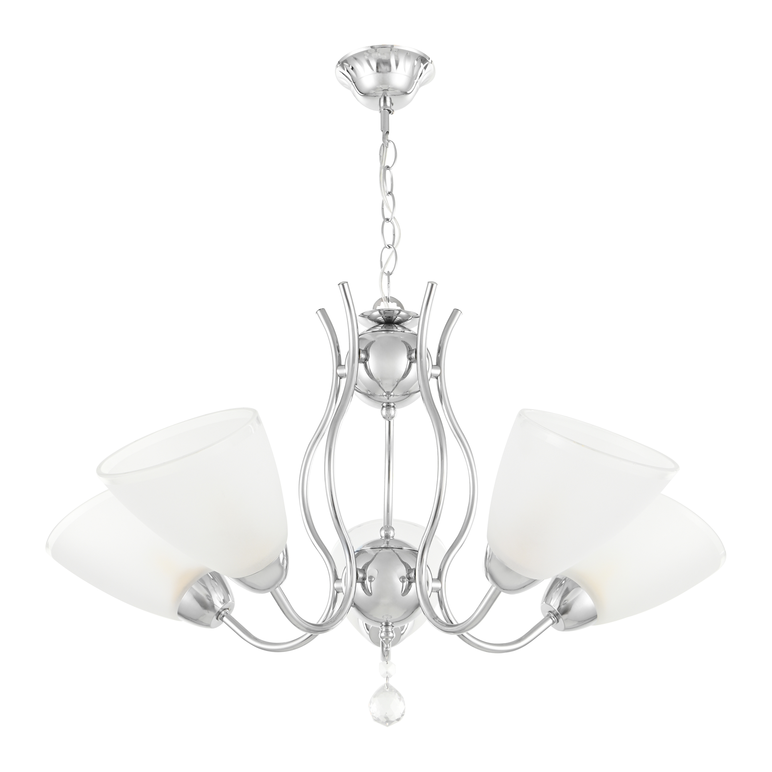 

Люстра подвесная Arte Perfetto Luce 3333.7296.5.CR 5хE27х40W, 3333.7296.5.CR