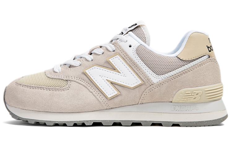 

Кроссовки унисекс New Balance NB 574 бежевые 40 EU, Бежевый, NB 574