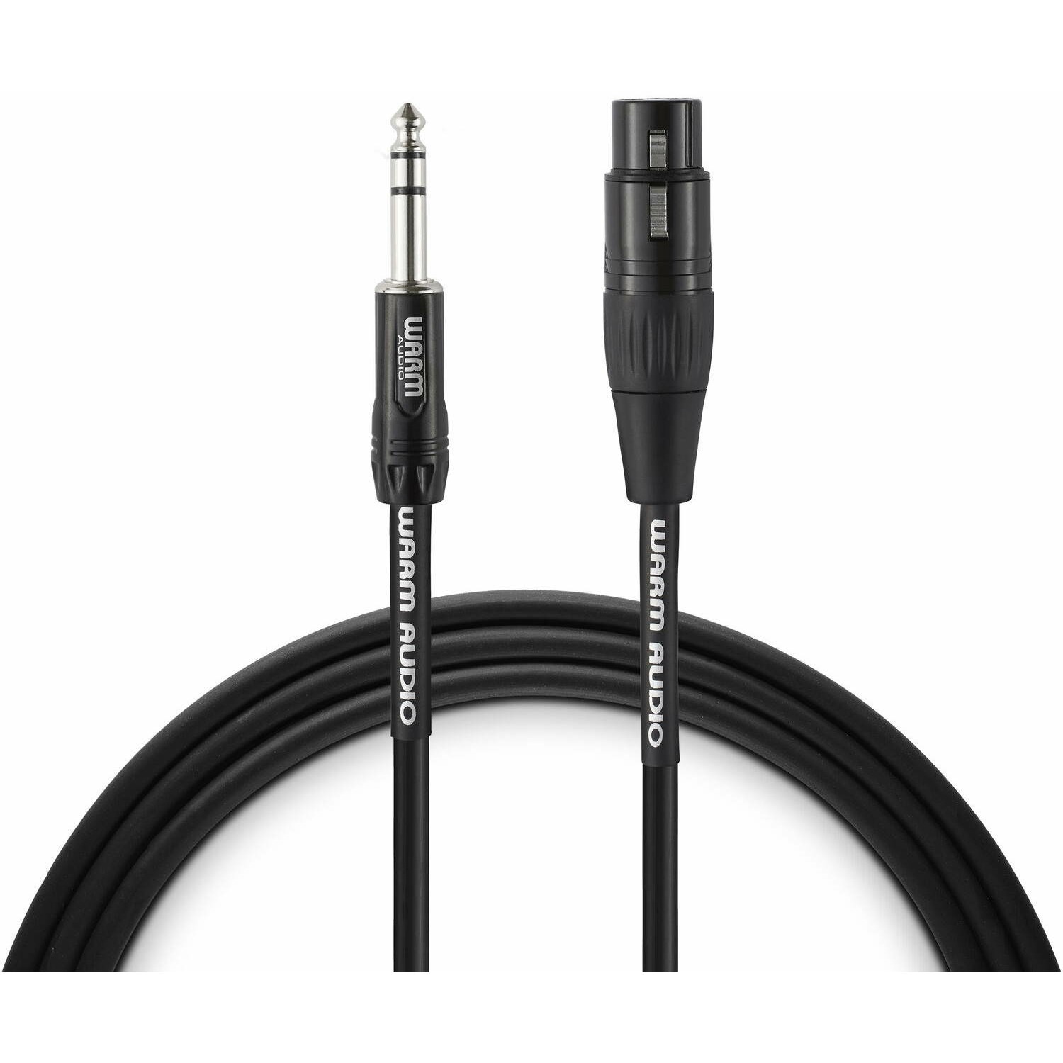 фото Кабель аудио 1xjack - 1xxlr warm audio pro-xlrf-trsm-3 0.9m